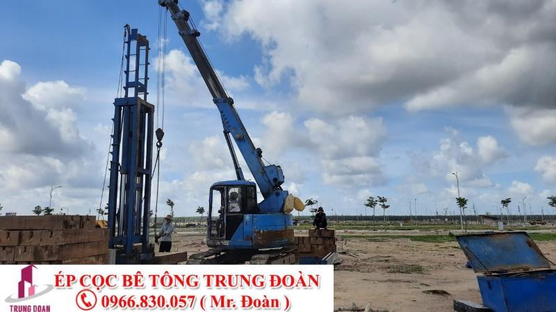 Ép cọc bê tông Trung Đoàn