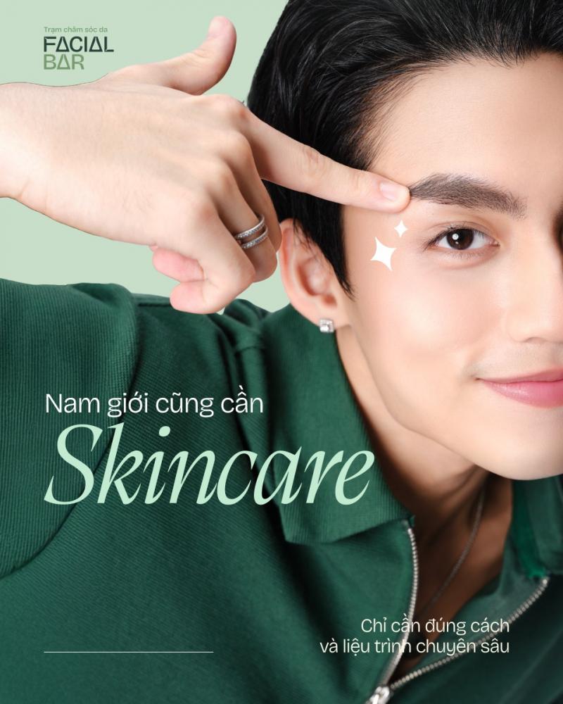 Facial Bar – Spa chăm sóc da mặt tốt nhất cho nam với liệu trình cá nhân hóa và công nghệ chuẩn châu Âu
