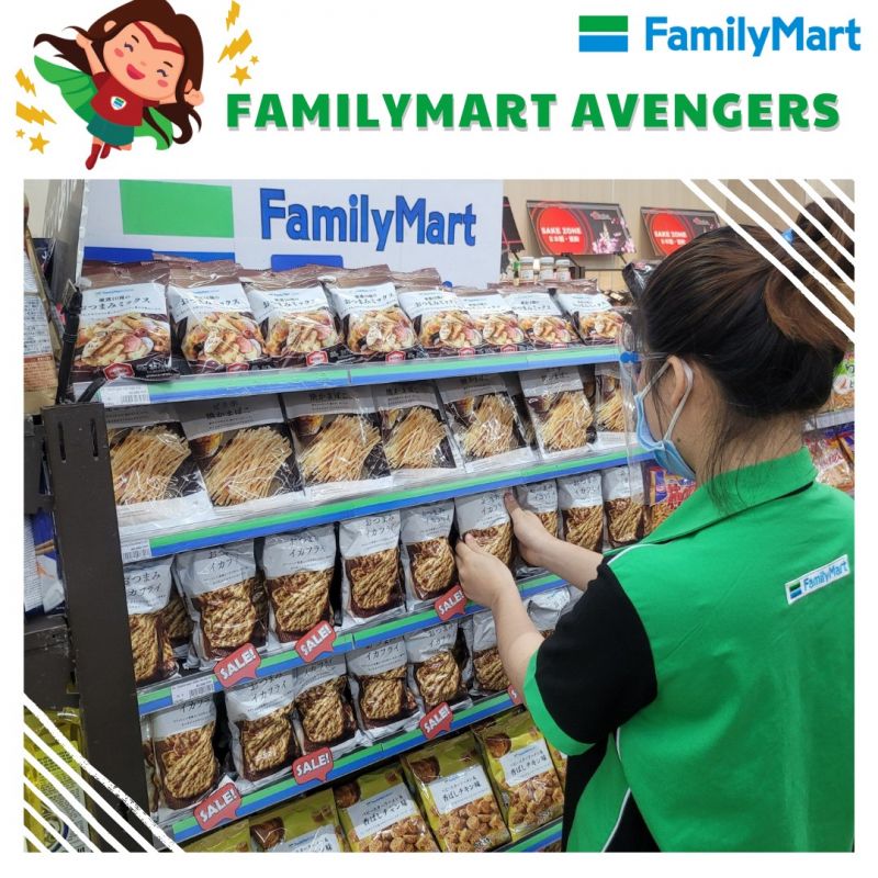 Ngoài những mặt hàng được nhập khẩu thì tại FamilyMart còn có những sản phẩm mang thương hiệu riêng của mình