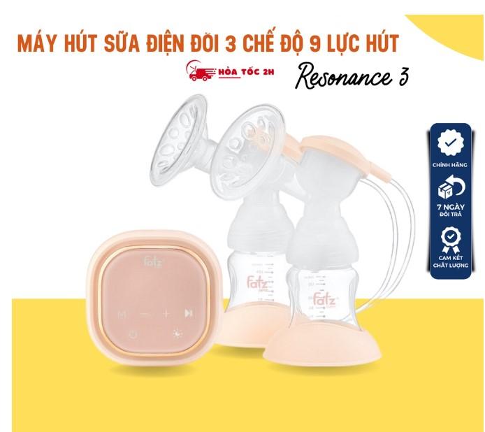 Máy hút sữa điện đôi Resonance 3 FatzBaby FB1160VN