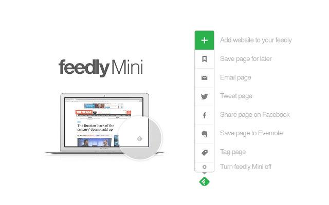 Tiện ích mở rộng Feedly