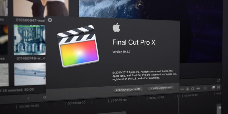 Final Cut Pro X chỉ sử dụng được trên Macbook