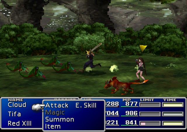 Tựa game Final Fantasy trên máy PS1