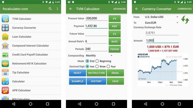 Financial Calculators