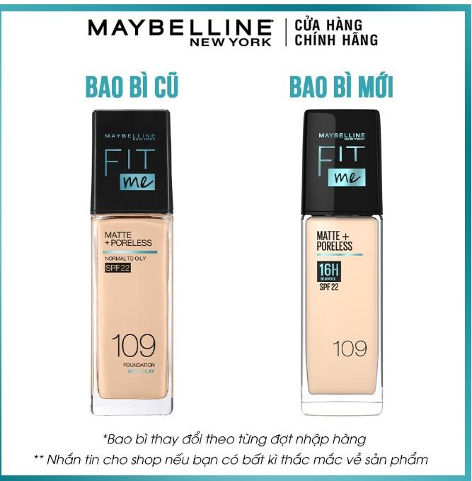 Fit Me Maybelline New York Matte Poreless Foundation SPF 22