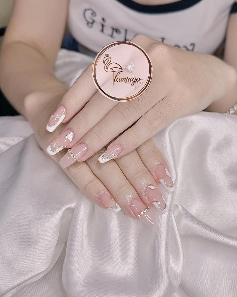 Flamingo Nails