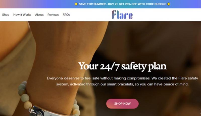 Flare Bracelet được sử dụng trong ứng dụng cùng nhà phát triển