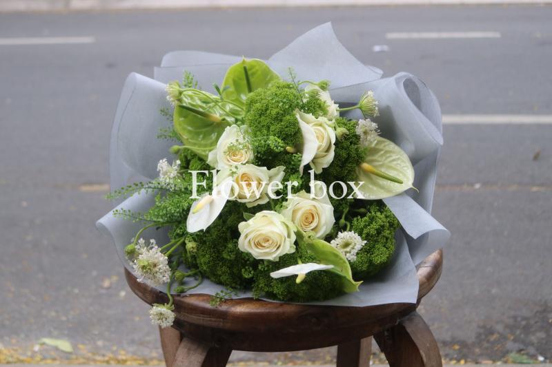 Mỗi bó hoa của Flower Box đều được gói tỉ mỉ