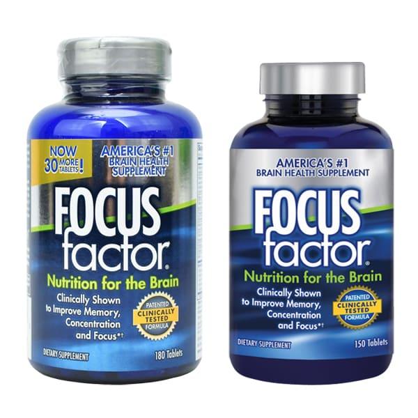 Focus factor 150 viên thuốc bổ não, tăng cường trí nhớ, giảm stress