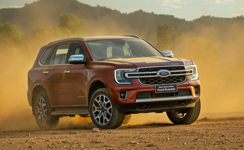 Ford Everet bán được 668 chiếc trong tháng 8/2023