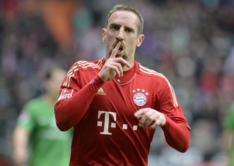 Giữa Ribery và Van Gaal tồn tại vấn đề rất lớn