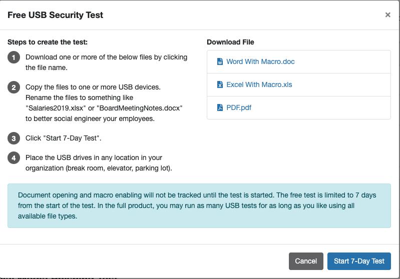 Free USB Security.