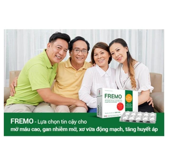 Fremo – Giúp giảm mỡ máu, gan nhiễm mỡ