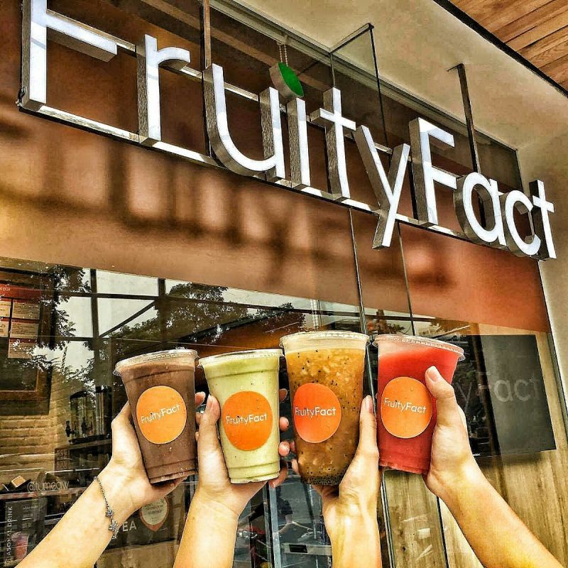Nước ép của Fruity Fact luôn xếp top bán chạy bởi chất lượng mỗi ly nước ép
