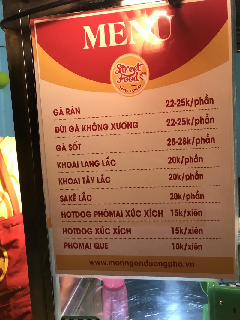 Gà rán - Khoai Lắc - Street Food - Buôn Đôn