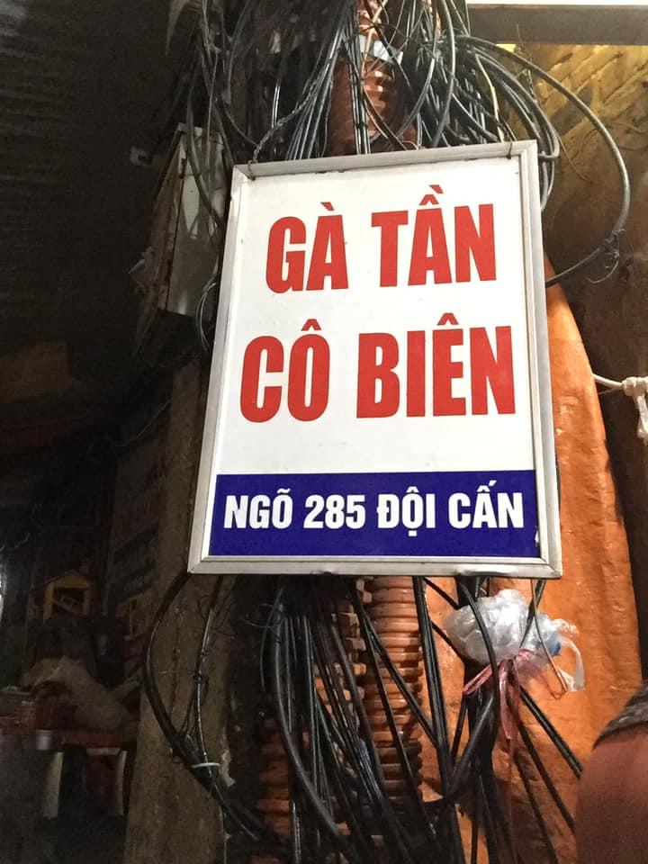 Gà tần - Quán Cô Biên
