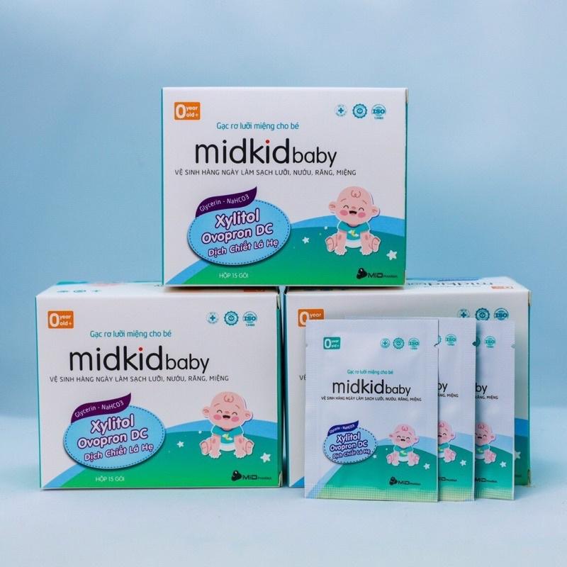 Gạc rơ lưỡi Midkid Baby