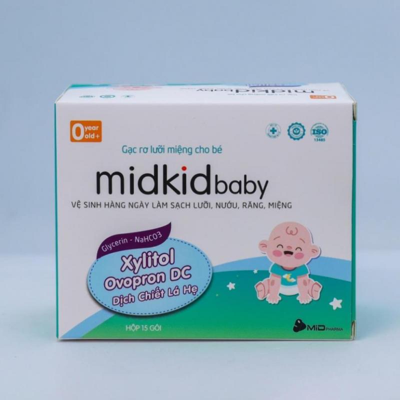 Gạc rơ lưỡi Midkid Baby