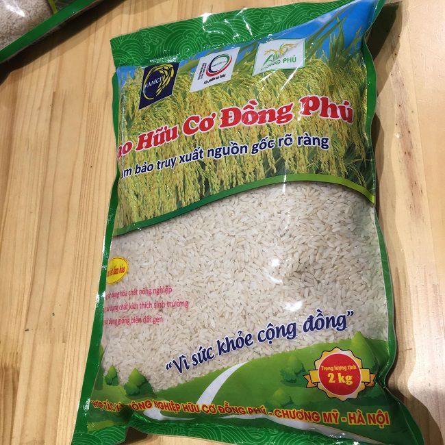Gạo hữu cơ Đồng Phú