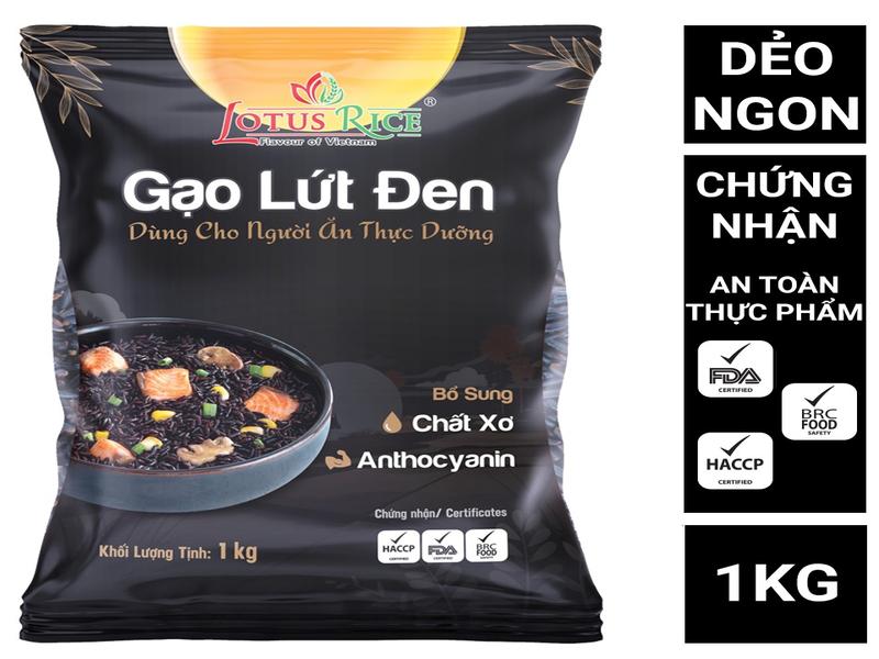 Gạo lứt đen Lotus Rice