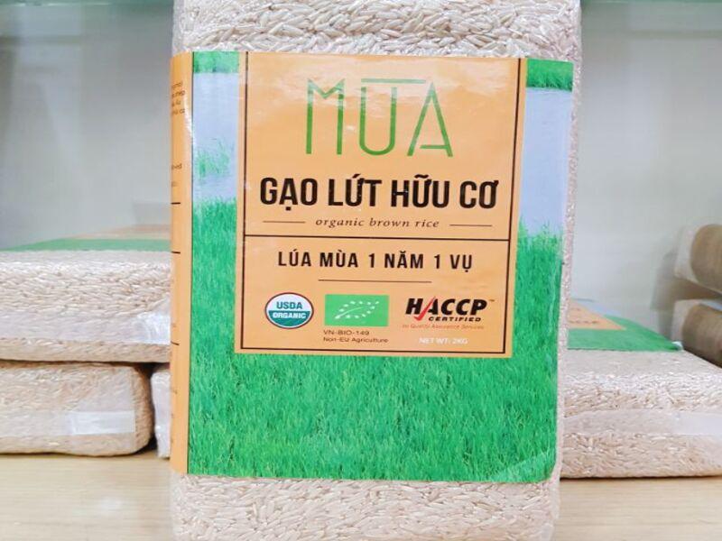 Gạo lứt hữu cơ Mùa