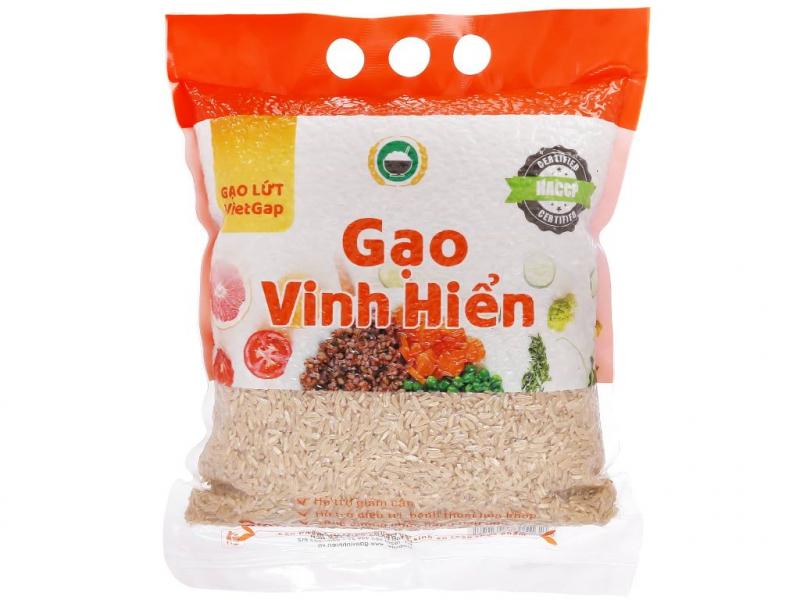 Gạo lứt VietGAP Vinh Hiển