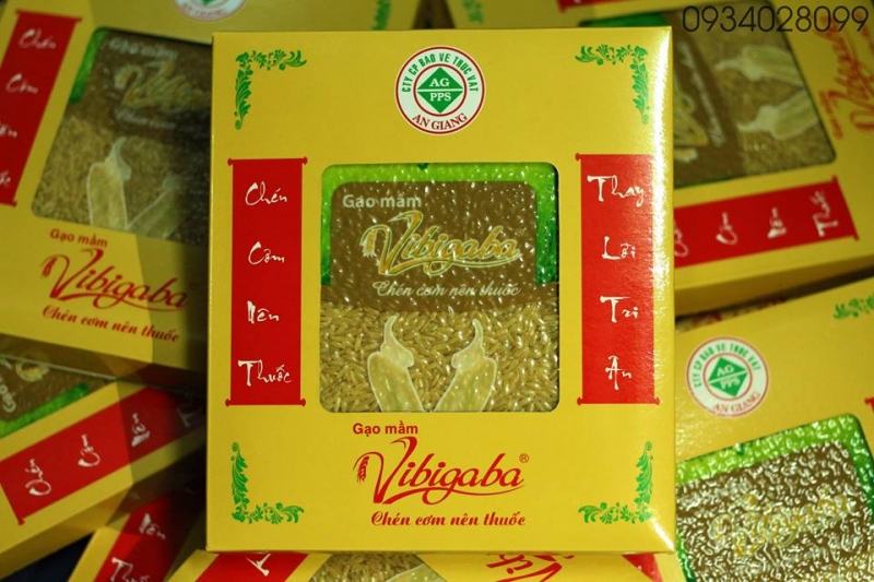 Gạo mầm vibigaba của công ty BVTV An Giang