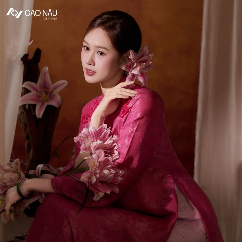 Gạo Nâu Chụp Ảnh