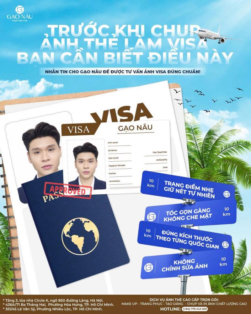 Gạo Nâu Chụp Ảnh Thẻ