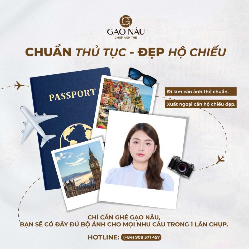 Gạo Nâu Chụp Ảnh Thẻ