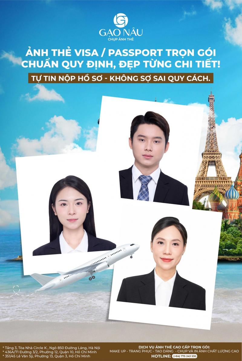 Gạo Nâu Chụp Ảnh Thẻ