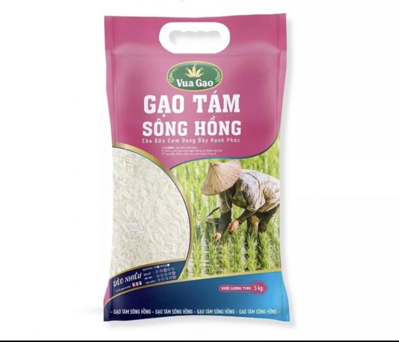 Gạo tám Sông Hồng