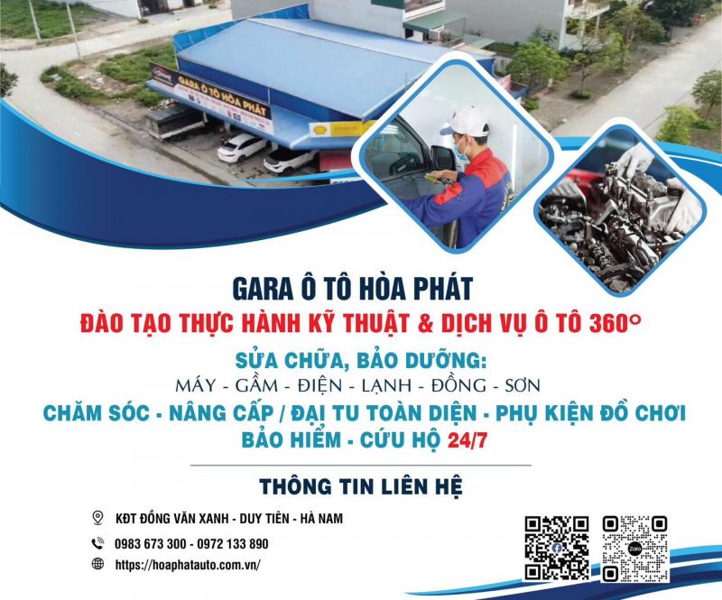 Gara ô tô Hòa Phát