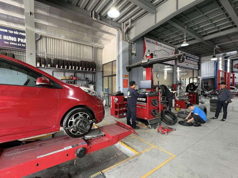 Gara ô tô Hưng Phát Hải Phòng