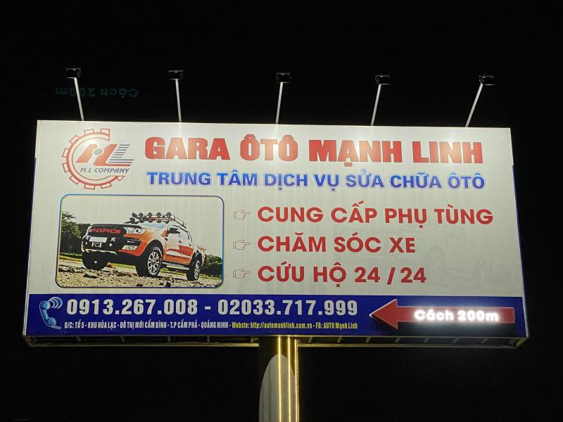 Gara ô tô Mạnh Linh