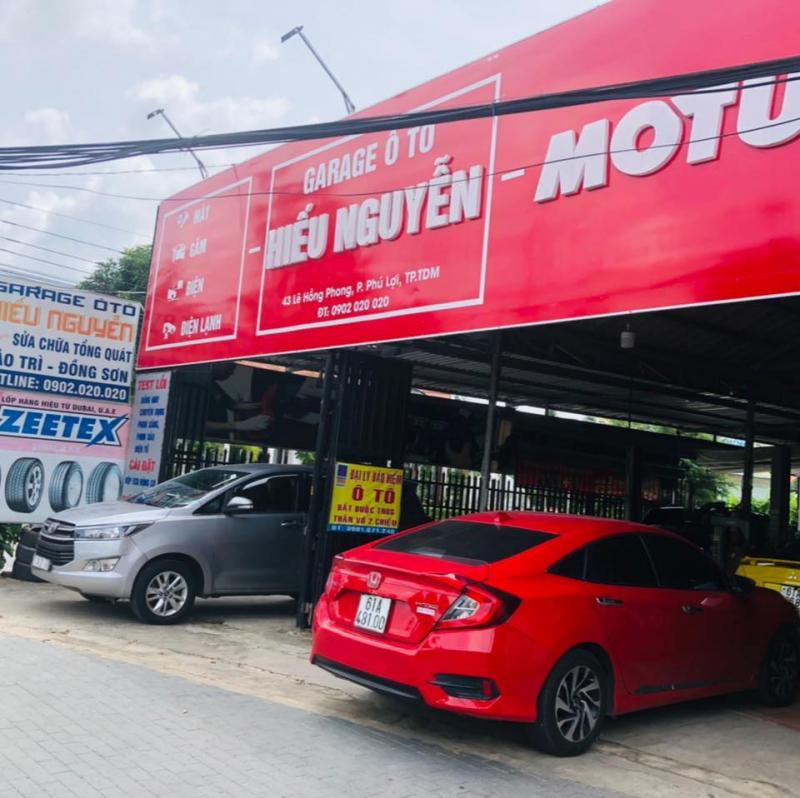 Garage ô tô Hiếu Nguyễn