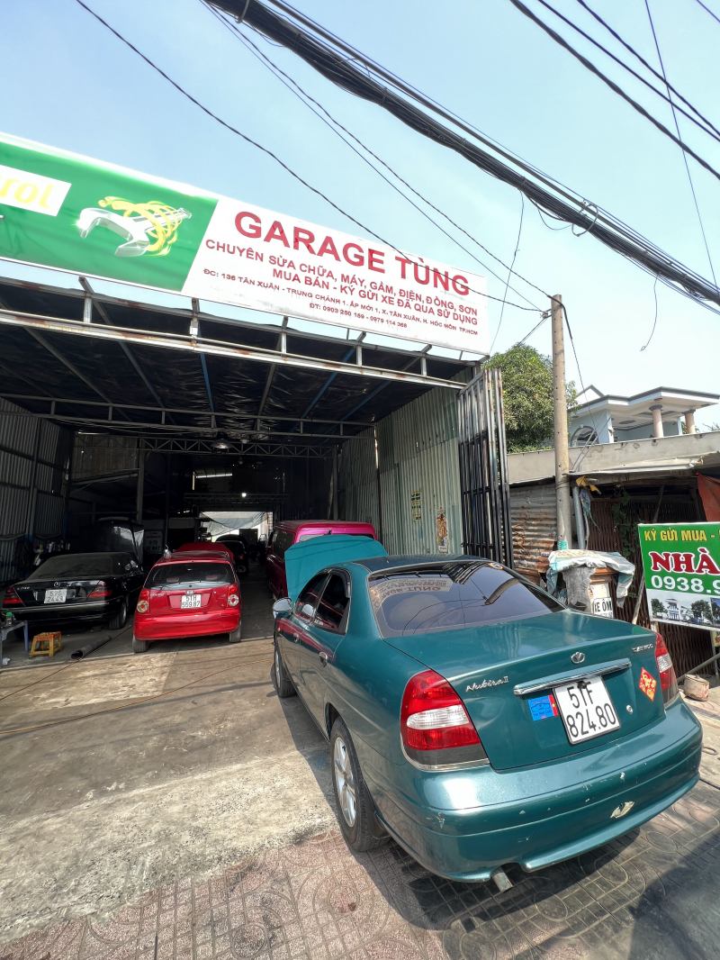 Garage sửa chữa ô tô Tùng