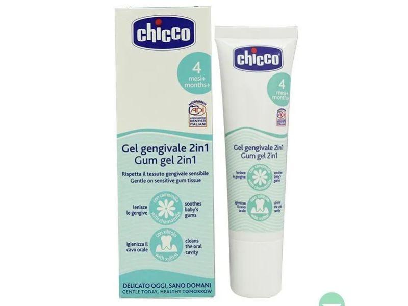 Gel bôi lợi cho bé mọc răng Chicco