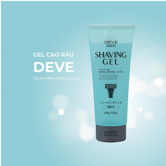 Gel cạo râu Deve Men Shaving Gel