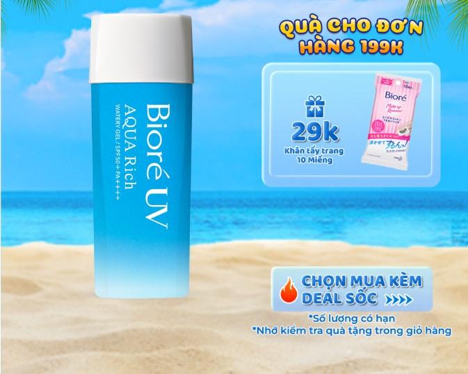 Gel chống nắng Bioré UV Aqua Rich Watery Gel SPF50+/PA++++