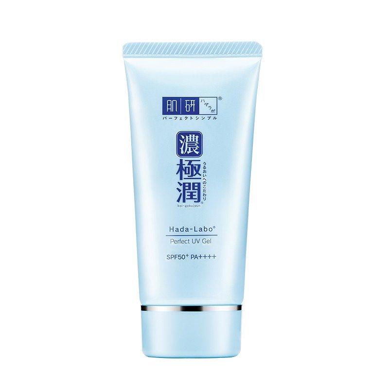 Gel chống nắng dưỡng da ẩm mịn Hada Labo Koi-Gokujyun Perfect Uv Gel (Sunscreen) SPF50+ PA++++