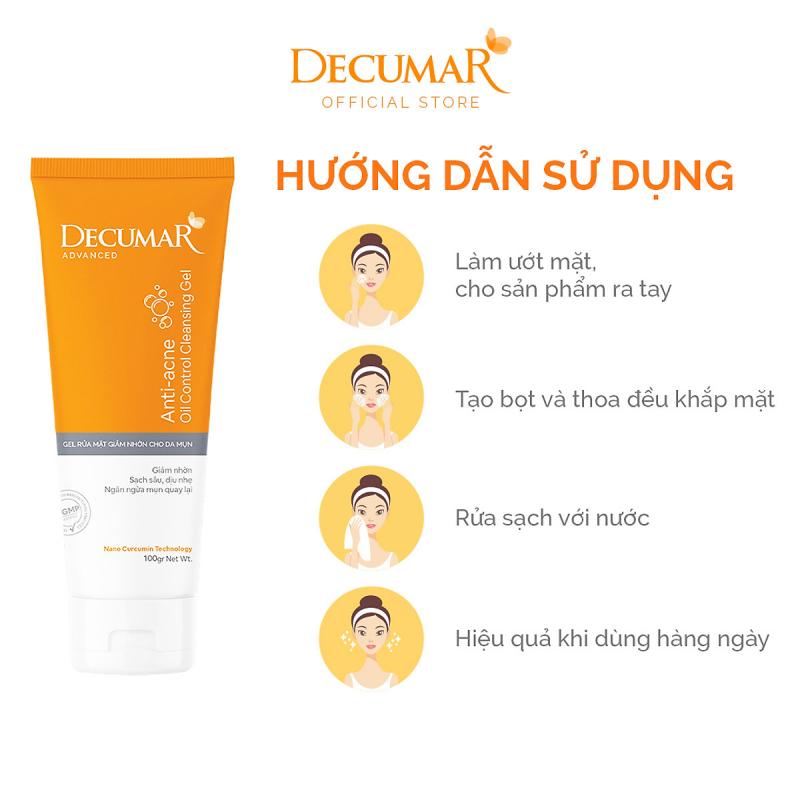 Sữa rửa mặt dạng Gel Decumar Clean Advanced