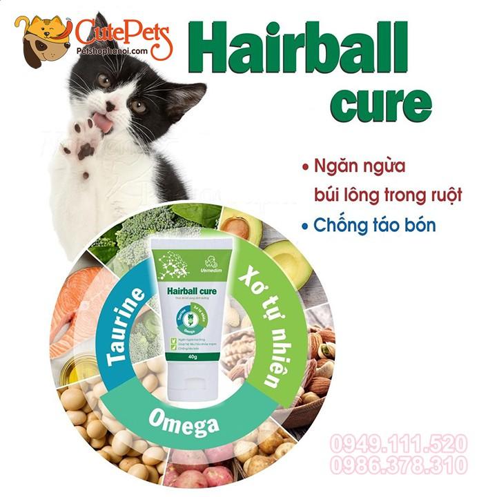 Gel dinh dưỡng tiêu búi lông Hairball Cure