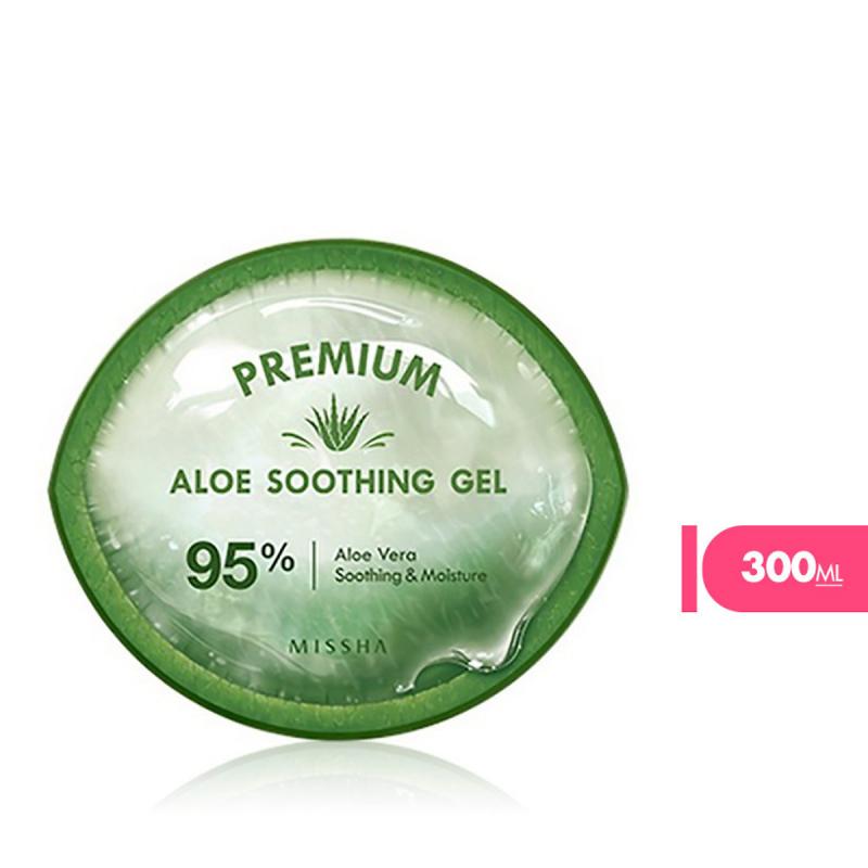 Gel dưỡng ẩm chiết xuất nha đam Missha Premium Cica Aloe Soothing