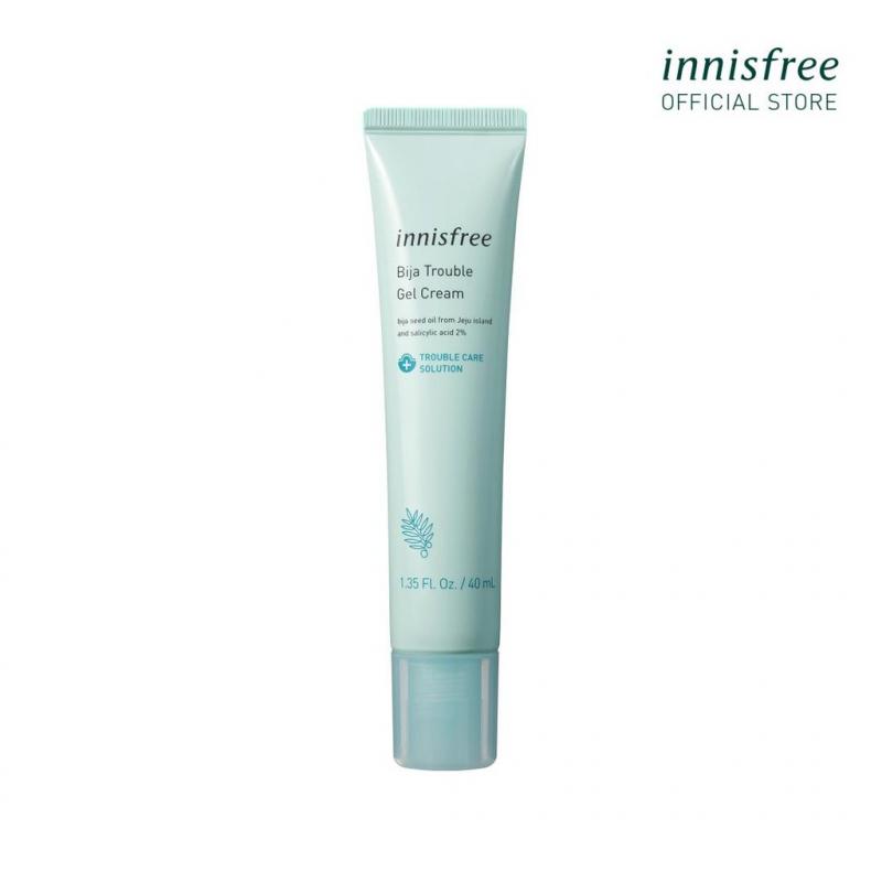 Gel dưỡng dành cho da mụn innisfree Bija Trouble Gel Cream