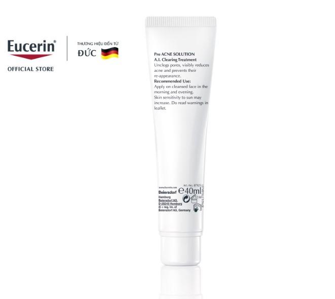 Gel giảm mụn Eucerin Pro Acne A.I. Clearing Treatment