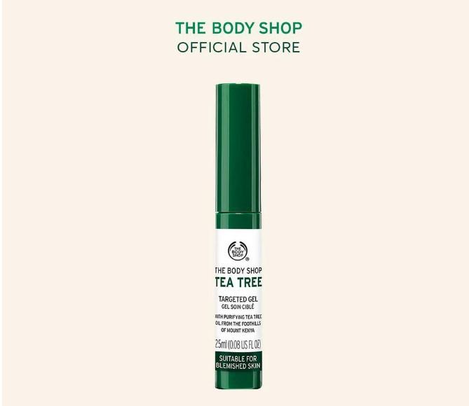 Gel làm mờ vết thâm The Body Shop Tea Tree Targeted Gel