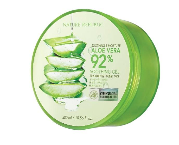 Gel lô hội Nature Republic Soothing & Moisture Aloe Vera 92% Soothing Gel