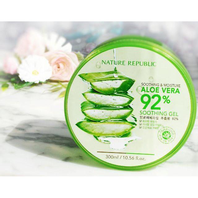 Nature Republic Soothing & Moisture Aloe Vera 92% Soothing Gel