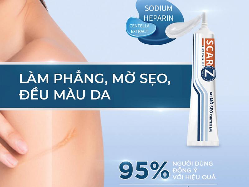 Gel mờ sẹo chuyên sâu Scarz Intensive Gel